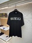 Balenciaga Graffiti Tape Crew Neck Short-Sleeve T-Shirt
