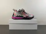 Off-White 24 Tri-Arrow Hiking Platform Chunky Shoes, Pink/Silver/Black
