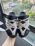 Rick Owens — Extreme Strappy Birkenstock Slides