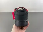 Supreme x Nike SB Dunk Low “Black/Red”  HQ8487 -001