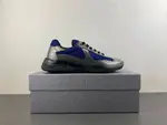 Prada America Silver-Blue-Black