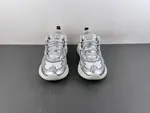 Gucci Cub3d Sneakers "Silver-White Demetra" – Style No. 819709-FAEIV-8149 (Authentic)