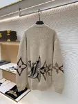 LOUIS VUITTON Three-Flower Crew Neck Sweater