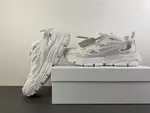 Off-White 24 Three-Arrow Hiking Platform Chunky Shoes, All White