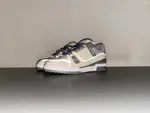 Louis Vuitton LV trainer, beige-grey, reflective LV collaboration.