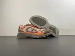 Christian Dior running shoes, brown and orange.