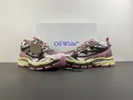 Off-White 24 Three-Arrow Hiking Platform Chunky Shoes, Pink, Black, Military Green