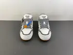 Louis Vuitton LV trainer, white-grey-brown