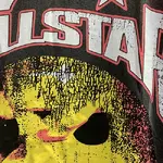 Hellstar Studios Evil Smile Short Sleeve Tee Shirt Washed Black