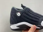 Air Jordan 14 Retro 'Black White'  487471-016