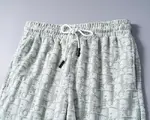 DI*OR  Spring/Summer New Two-Tone Jacquard Crew Neck Short Suit