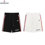 Moncler small label custom webbing printed shorts