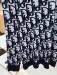 Dior wool-cotton blend printed long-sleeved shirt