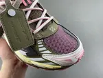 Off-White 24 Three-Arrow Hiking Platform Chunky Shoes, Pink, Black, Military Green