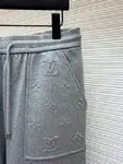 LOUIS VUITTON Stand Collar Embossed Letter Trousers