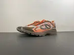Christian Dior running shoes, brown and orange.