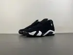 Air Jordan 14 Retro 'Black White'  487471-016