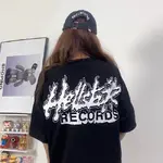 Hellstar Studios Heaven Sounds Like Short Sleeve Tee Shirt Cream Unisex