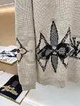 LOUIS VUITTON Three-Flower Crew Neck Sweater