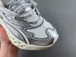 Gucci Cub3d Sneakers "Silver-White Demetra" – Style No. 819709-FAEIV-8149 (Authentic)