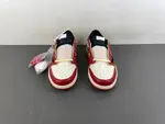 Travis Scott x Air Jordan 1 Low (White/Black/Red/Yellow) - Reverse Swoosh Low  DM7866-600