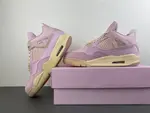 NIKE W AIR JORDAN 4 RETRO TEX 'Iced Carmine'  IB6716-600