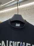 Balenciaga Graffiti Tape Crew Neck Short-Sleeve T-Shirt
