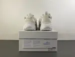 Off-White 24 Three-Arrow Hiking Platform Chunky Shoes, All White