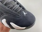 Air Jordan 14 Retro 'Black White'  487471-016