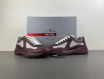 Prada America Maroon Gray