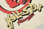 Hellstar Studios Heaven on Earth Short Sleeve Tee Shirt Cream