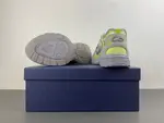 Christian Dior running shoes, grey fluorescent green