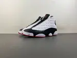 Air Jordan 13 "He Got Game" (New Panda) – White/Black/Red – Style Code: 414571-104