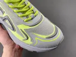 Christian Dior running shoes, grey fluorescent green