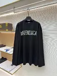 Balenciaga Graffiti Tape Crew Neck Long Sleeve