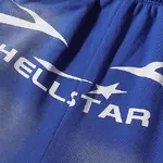 Hellstar  Shorts, Cement Print Distressed Loose Casual Shorts for Men and Women