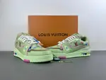 Louis Vuitton LV Trainer — Grass Green with Sequin Lettering (LV Collaboration) — Original Version (X2)