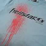 Hellstar Trendy Brand Pure Cotton T-Shirt Fabric: 32-count 250g washed combed double yarn pure cotton