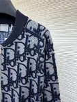 Dior jacquard zip-up cardigan