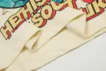 Hellstar Studios Heaven on Earth Short Sleeve Tee Shirt Cream