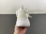 Off-White 24 Three-Arrow Hiking Platform Chunky Shoes, All White