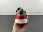 Travis Scott x Air Jordan 1 Low (White/Black/Red/Yellow) - Reverse Swoosh Low  DM7866-600