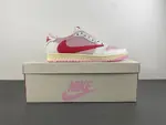 Travis Scott × AJ1 Low "Shy Pink" IQ7604-101