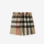 BUR*BERRY 2025 New Classic Plaid Print Beach Shorts