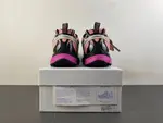 Off-White 24 Tri-Arrow Hiking Platform Chunky Shoes, Pink/Silver/Black
