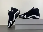 Air Jordan 14 Retro 'Black White'  487471-016