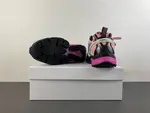 Off-White 24 Tri-Arrow Hiking Platform Chunky Shoes, Pink/Silver/Black