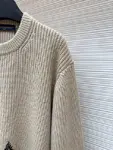 LOUIS VUITTON Three-Flower Crew Neck Sweater