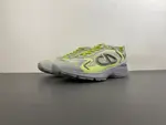 Christian Dior running shoes, grey fluorescent green
