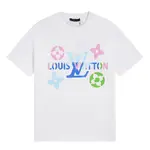 Color Pattern Print T Shirt